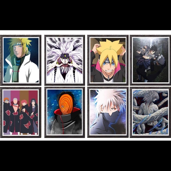 MS Fun Naruto Anime Sasuke X Kakashi Obito Akatsuk - Picture 1 of 4